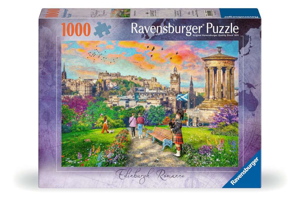 Dún Éideann Rómánsacha 1000pc Ravensburger Jigsaw