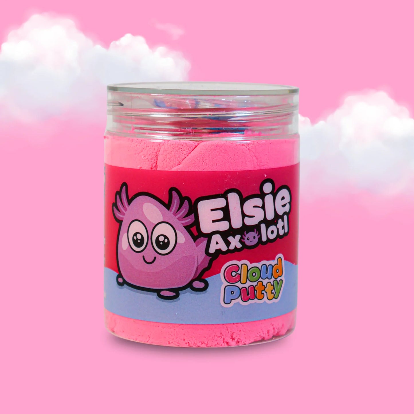 Slime Party Putty Pals Elsie Axolotl Cloud Putty