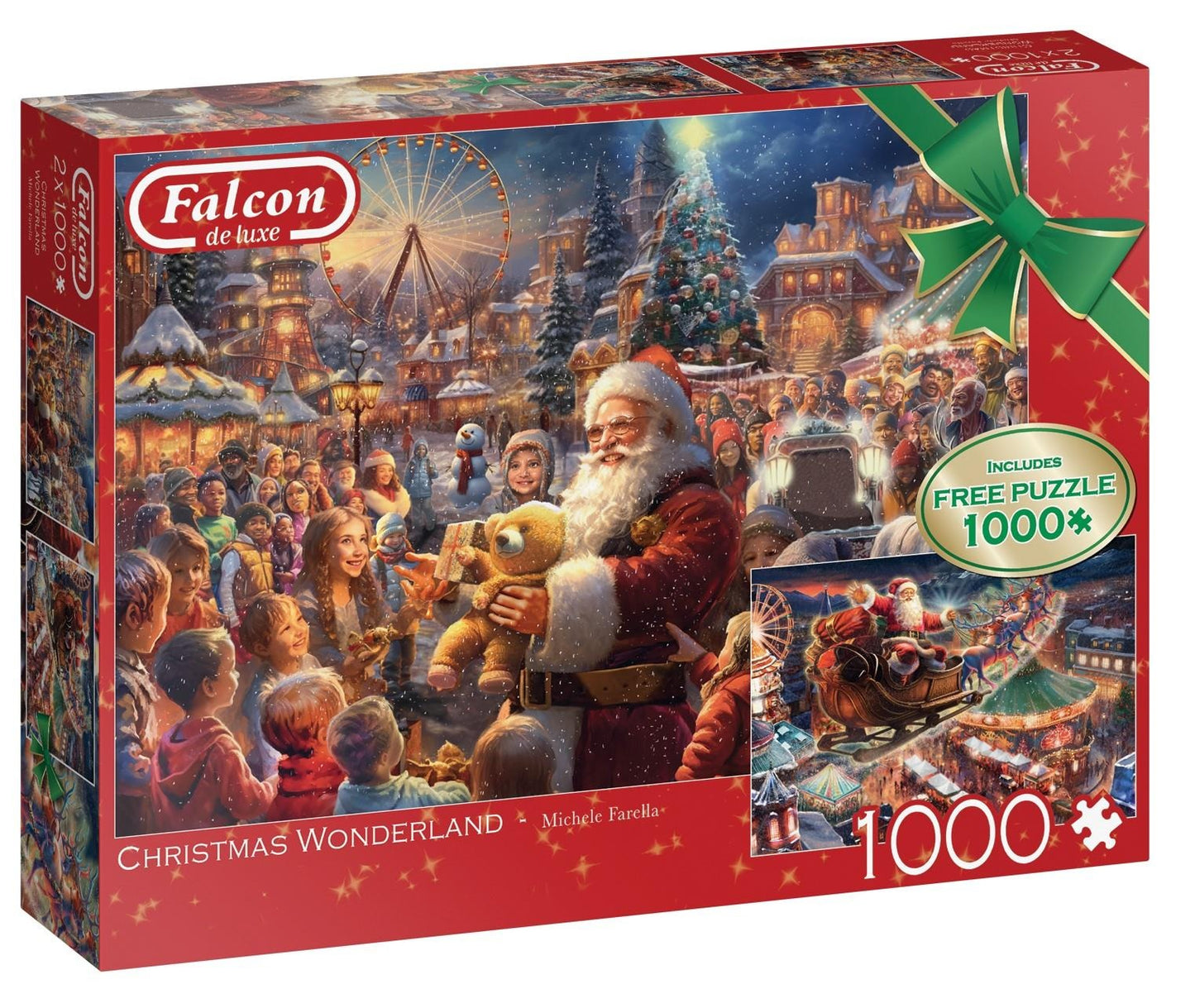 Jigsaw Wonderland Falcon Christmas Wonderland 1000pc