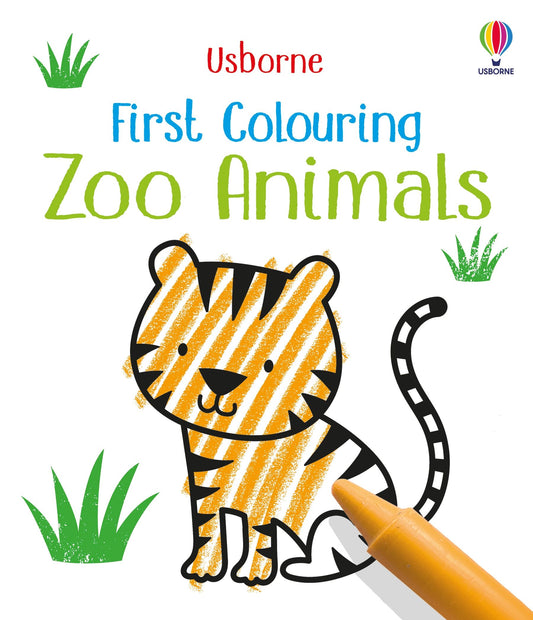 Usborne First Colouring Book: Zoo