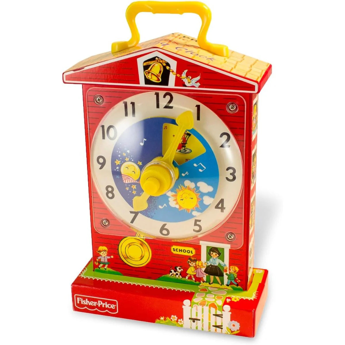 Fisher Price Classic Music Box Teaching Clock