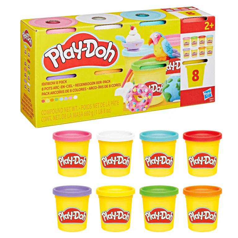 Play-Doh 3oz 8 Pack asst