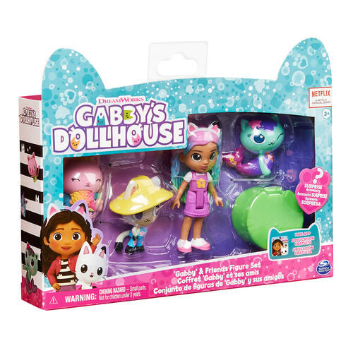 Gabby's Dollhouse Rainbow Friends Figure Pack