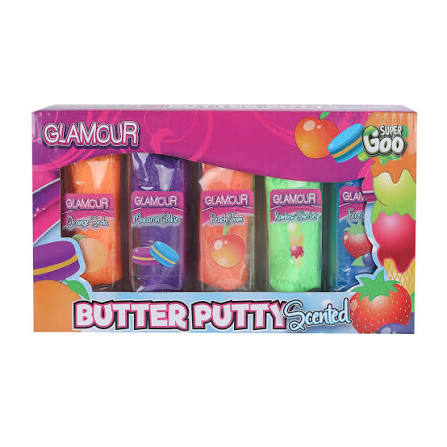 Glamour Scented Super Goo Butter Putty 5 pk