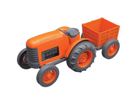 Green Toys Tractor Orange