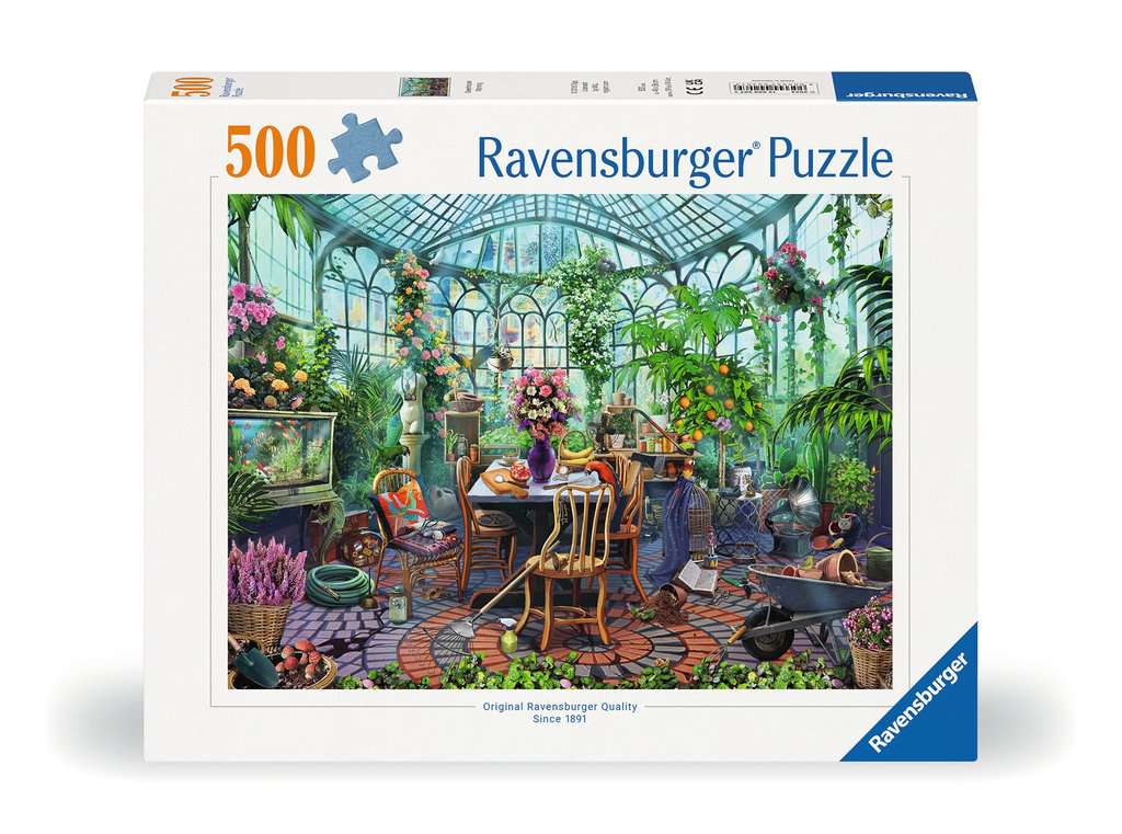 Greenhouse Morning 500pc Ravensburger Jigsaw