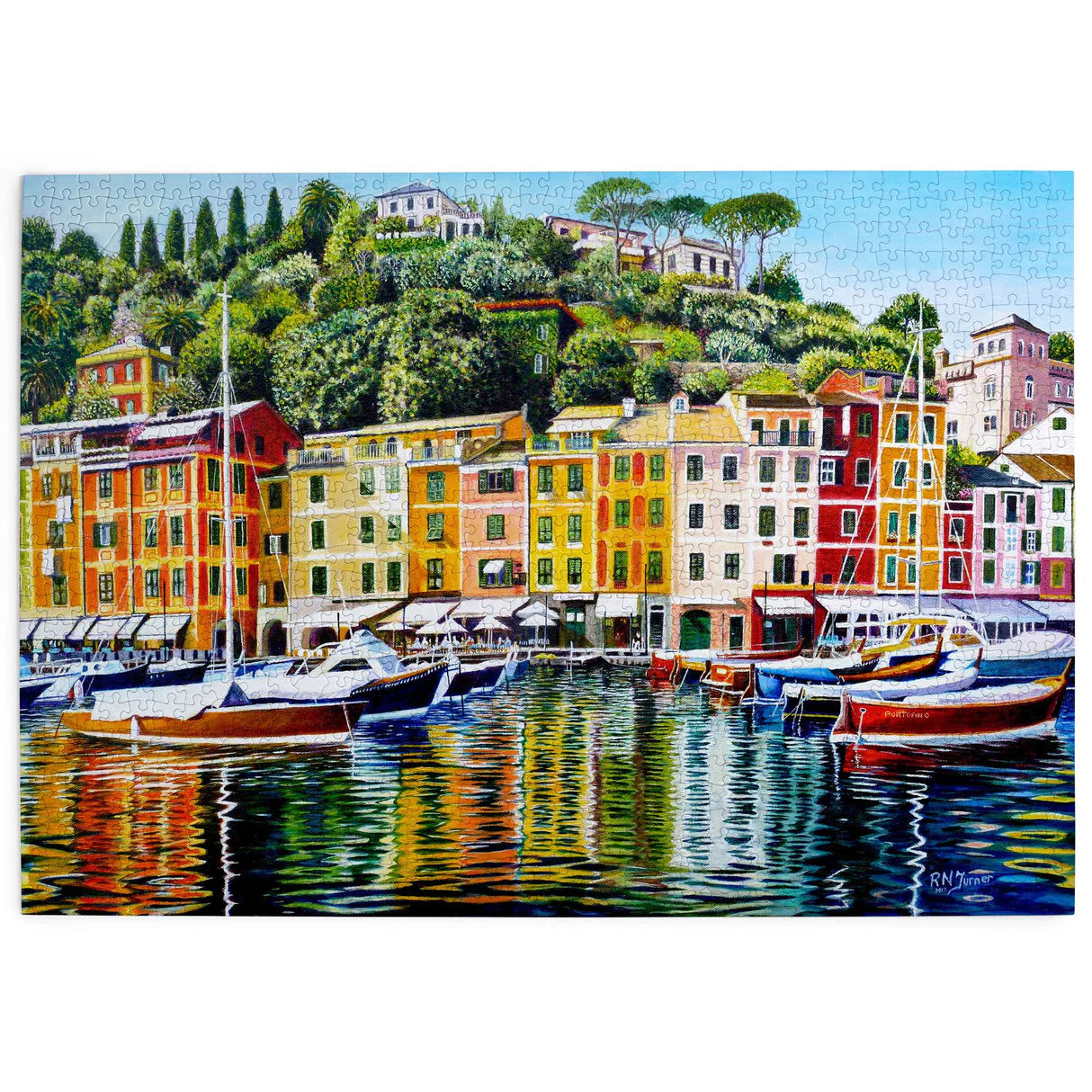 Portofino On Reflection 1000pc House of Puzzles Jigsaw