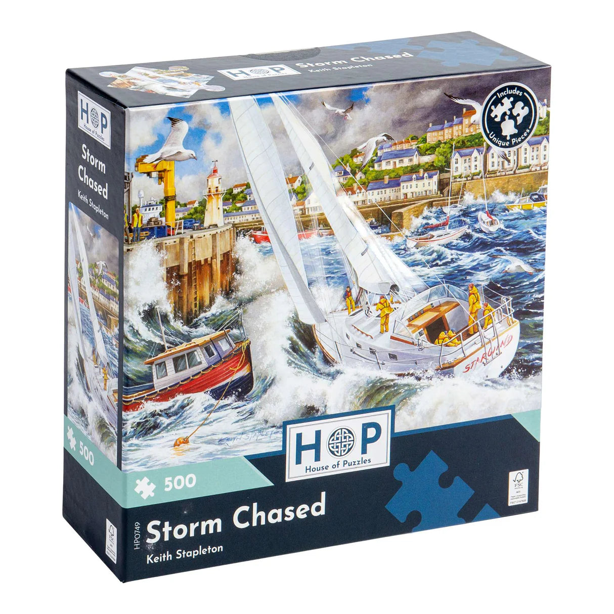 Storm Chased 500 piece House of Puzzles Jigsaw