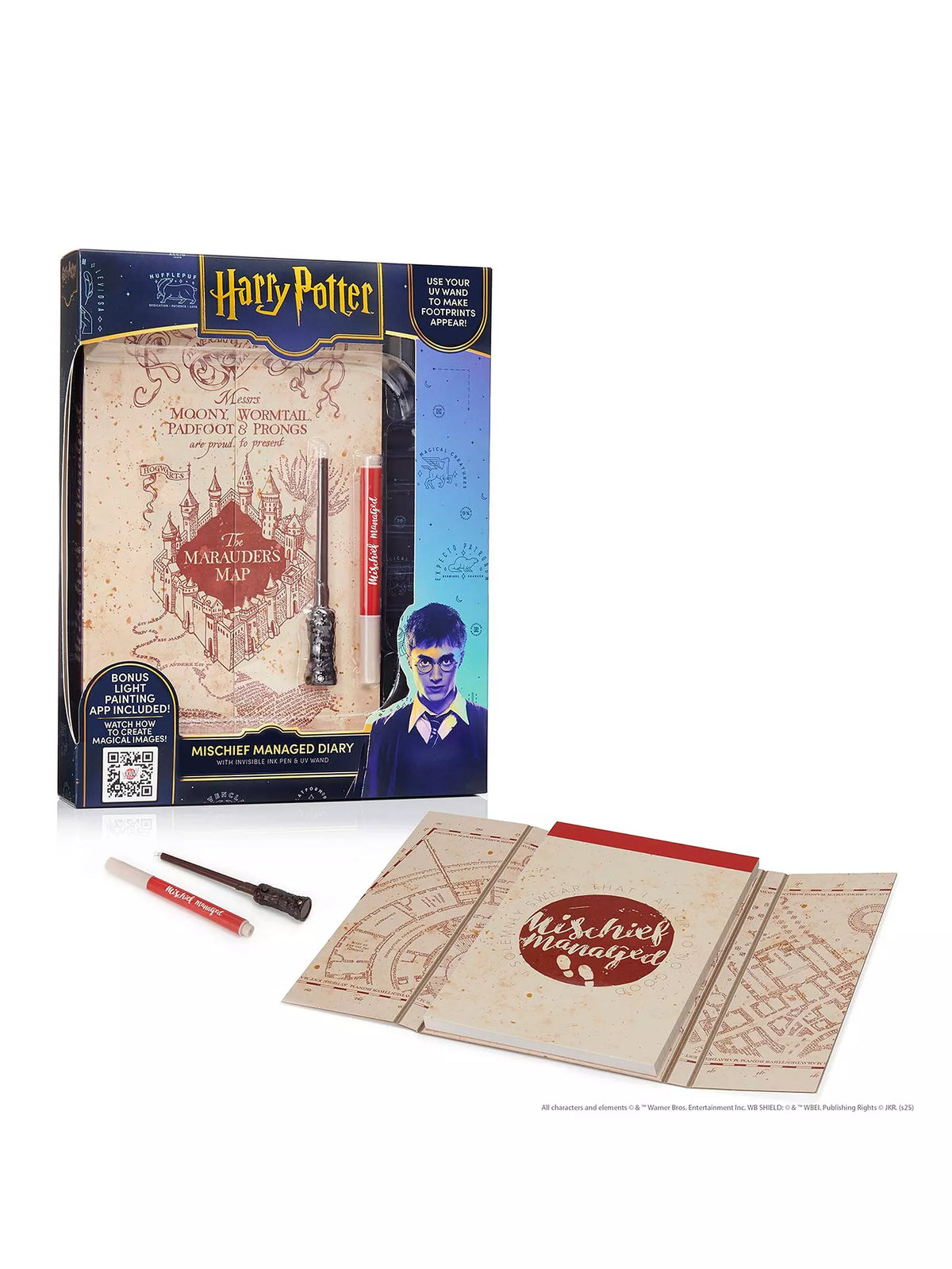 Harry Potter Tom Riddle's Diary - Notebook, Pen and Torch