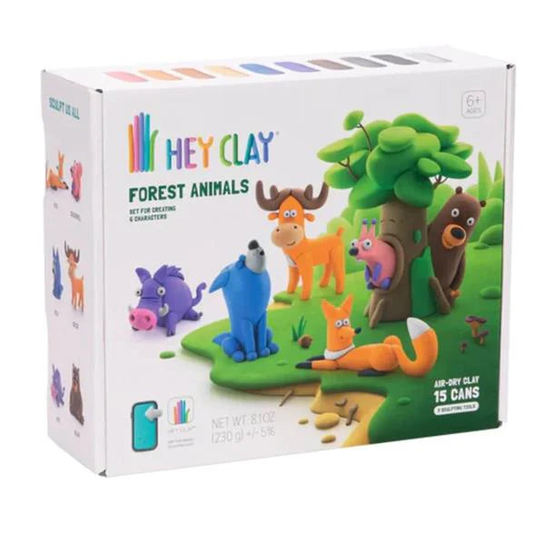 Hey Clay Animals 15 Can Set