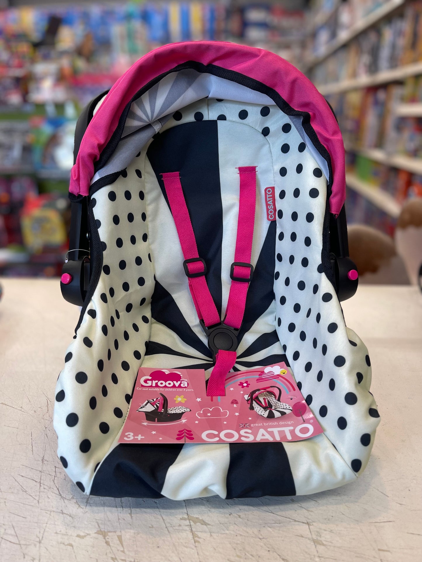 Deluxe Car Seat with Canopy