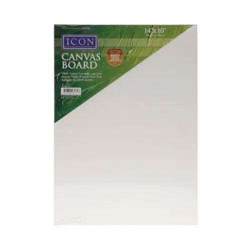 Icon Canvas Board 14 x 10 Inch