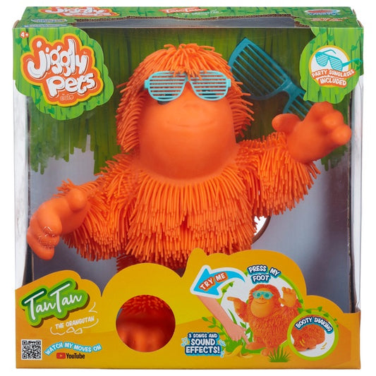 Jiggly Pets Tan Tan Orangutan