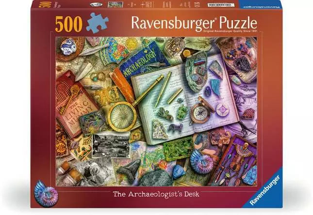 Aimee Stewart The Archaeologists Desk - 500 piece - Ravensburger