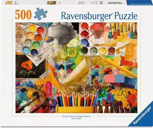 Art Studio - 500 piece - Ravensburger Jigsaw