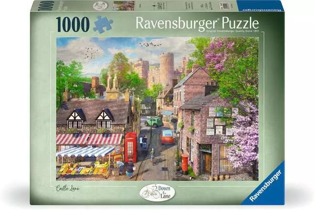 Down the Lane No. 5 Castle Lane - 1000 piece - Ravensburger Jigsaw