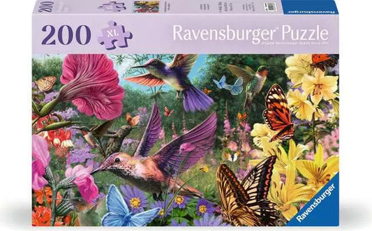 Hummingbirds and Butterflies - 200pc XL - Ravensburger Jigsaw