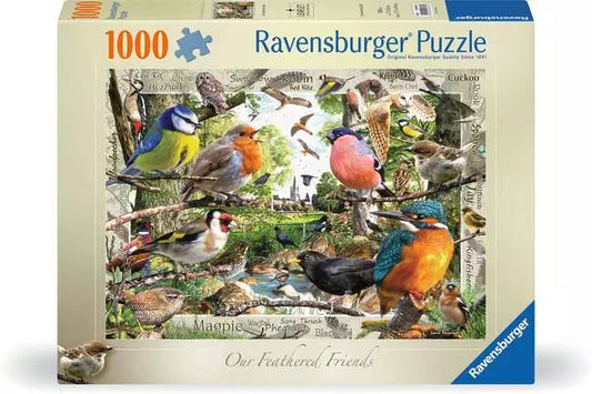 Our Feathered Friends 1000pc Ravensburger Jigsaw