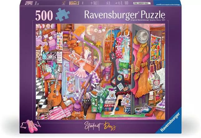 Student Days - 500pc Ravensburger Jigsaw