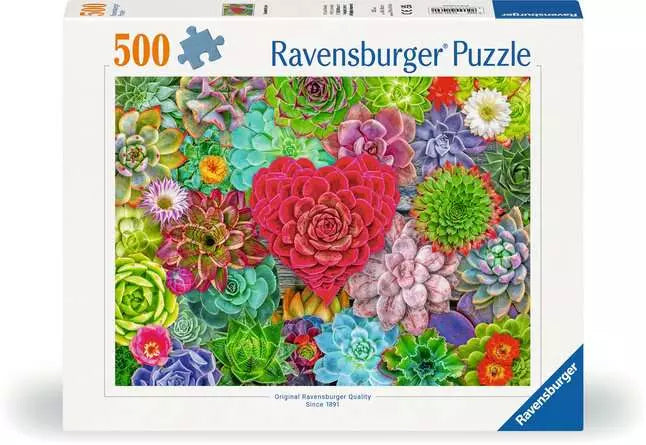 Succulent Love - 500 piece - Ravensburger