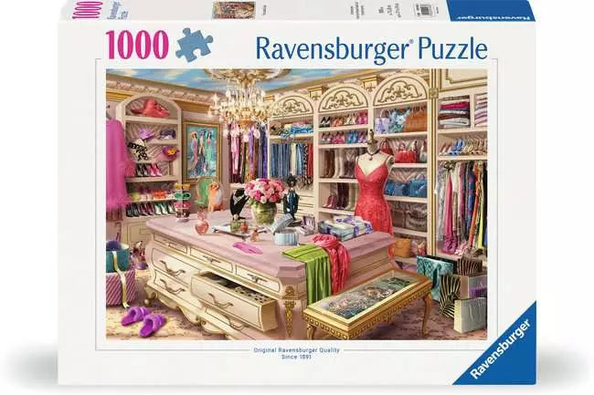 The Coveted Closet - 1000 piece - Ravensburger Jigsaw