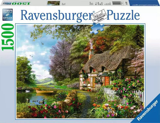 Country Cottage - 1500pc Jigsaw -  Ravensburger 16202