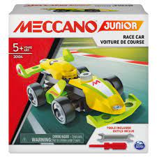 Junior Builds Race Car Meccano