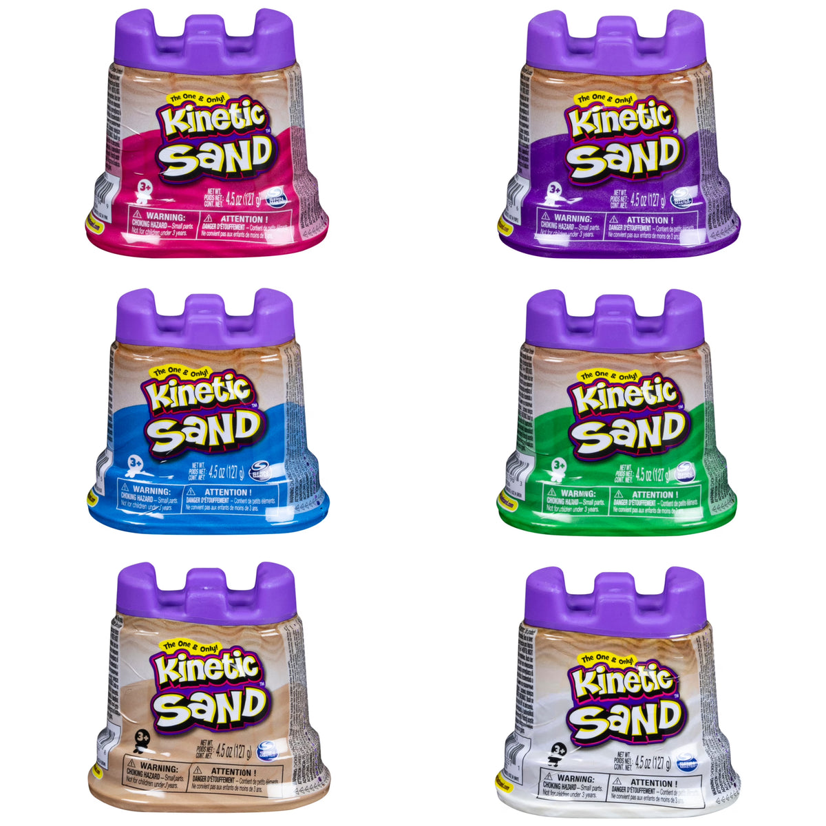 Kinetic Sand Single Container Assorted Colours