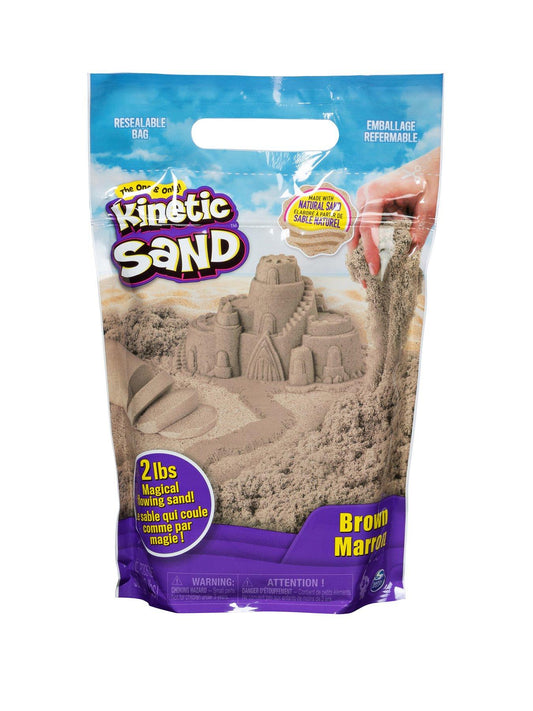 Kinetic Sand 2lb Brown Beach Sand