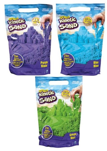 Kinetic Sand 2lb Colour Sand Assorted Colours
