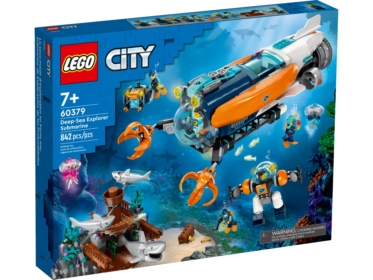 LEGO CITY - Deep Sea Explorer Submarine  - 60379