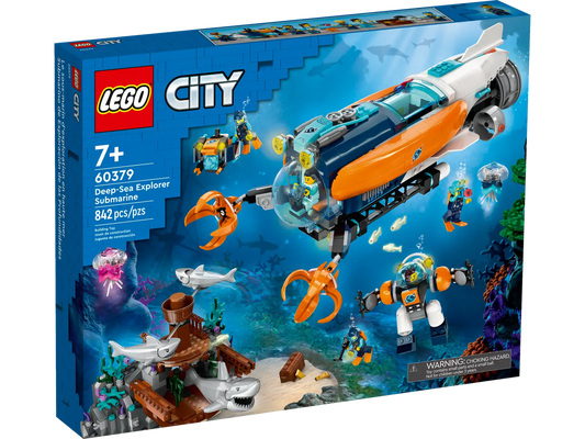 LEGO CITY - Deep Sea Explorer Submarine  - 60379