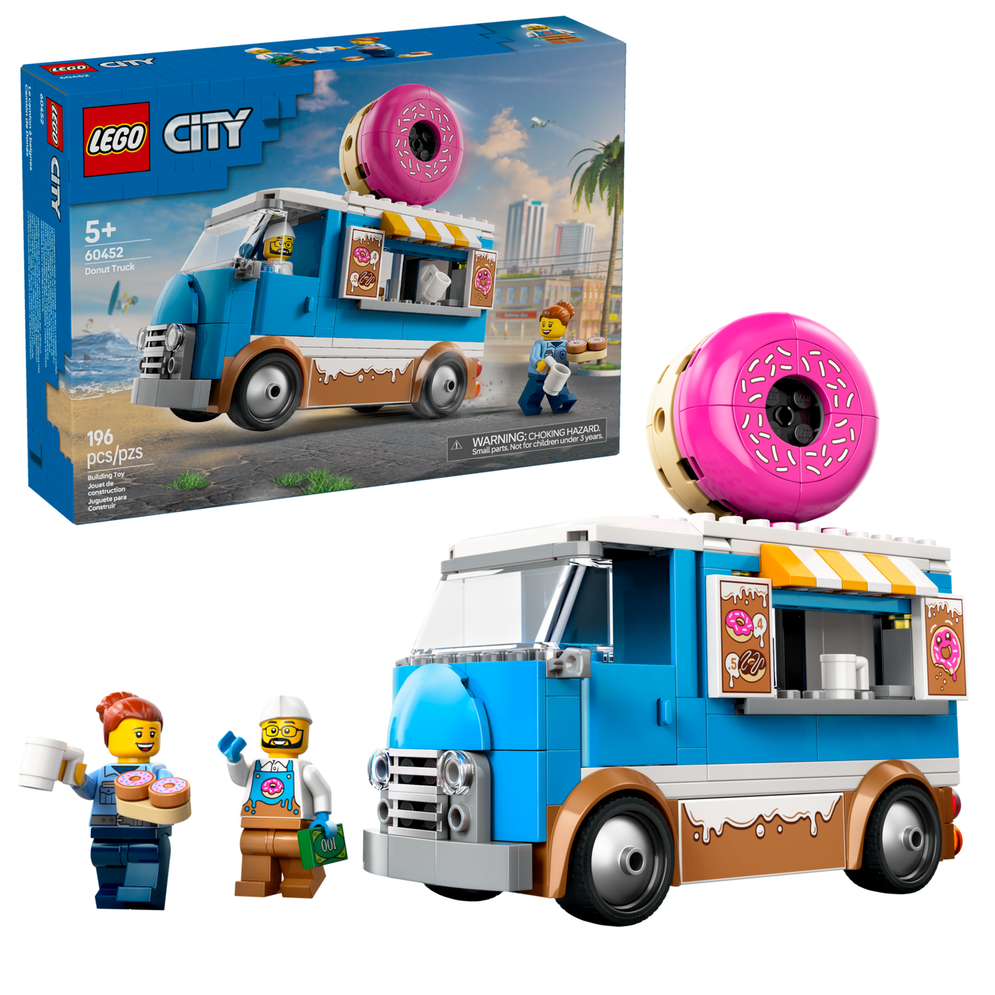 LEGO CITY Donut Truck 60452