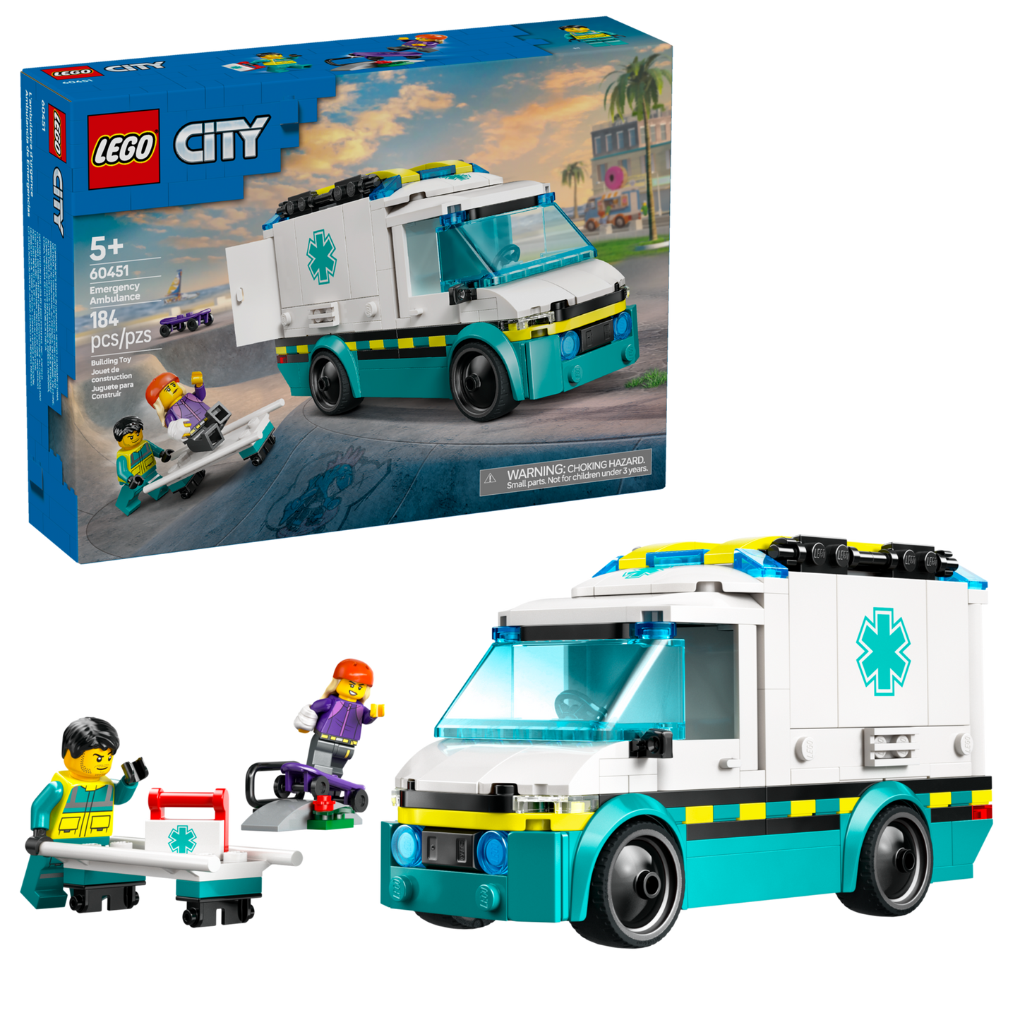 LEGO CITY Emergency Ambulance 60451