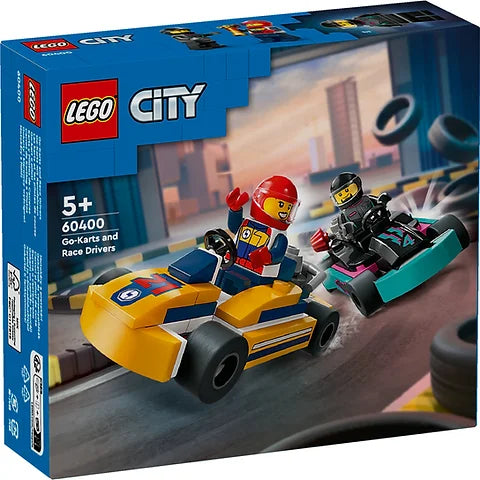 LEGO city go-karts agus tiománaí cine 60400 