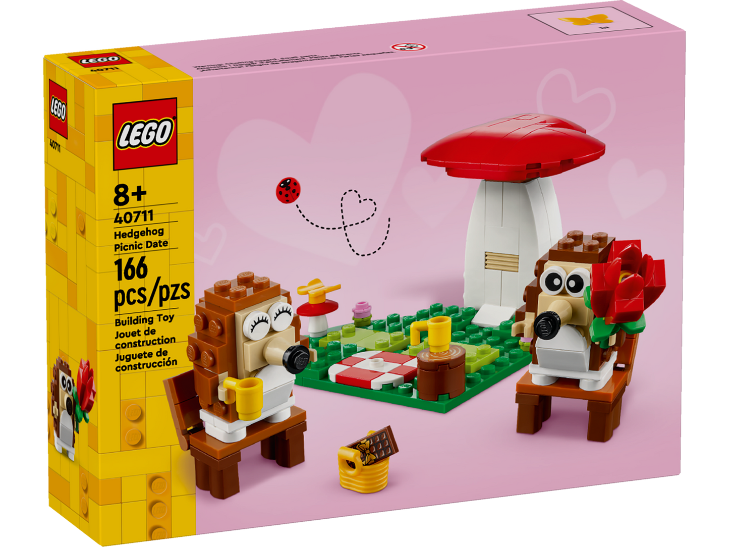 LEGO CREATOR - Valentine Hedgehog Picnic Date 40711