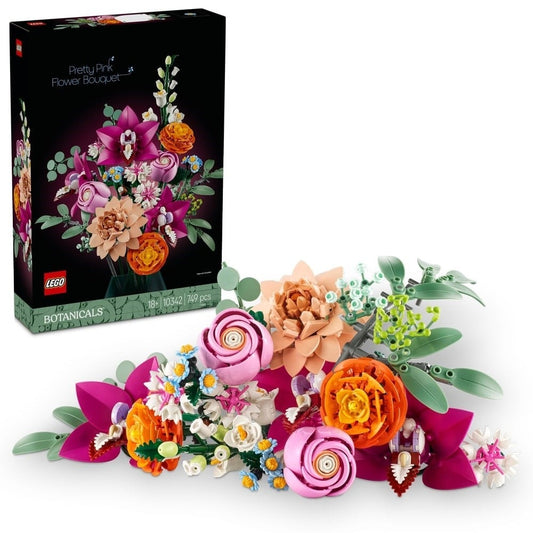 LEGO CREATOR Botanicals - Pretty Pink Flower Bouquet 10342