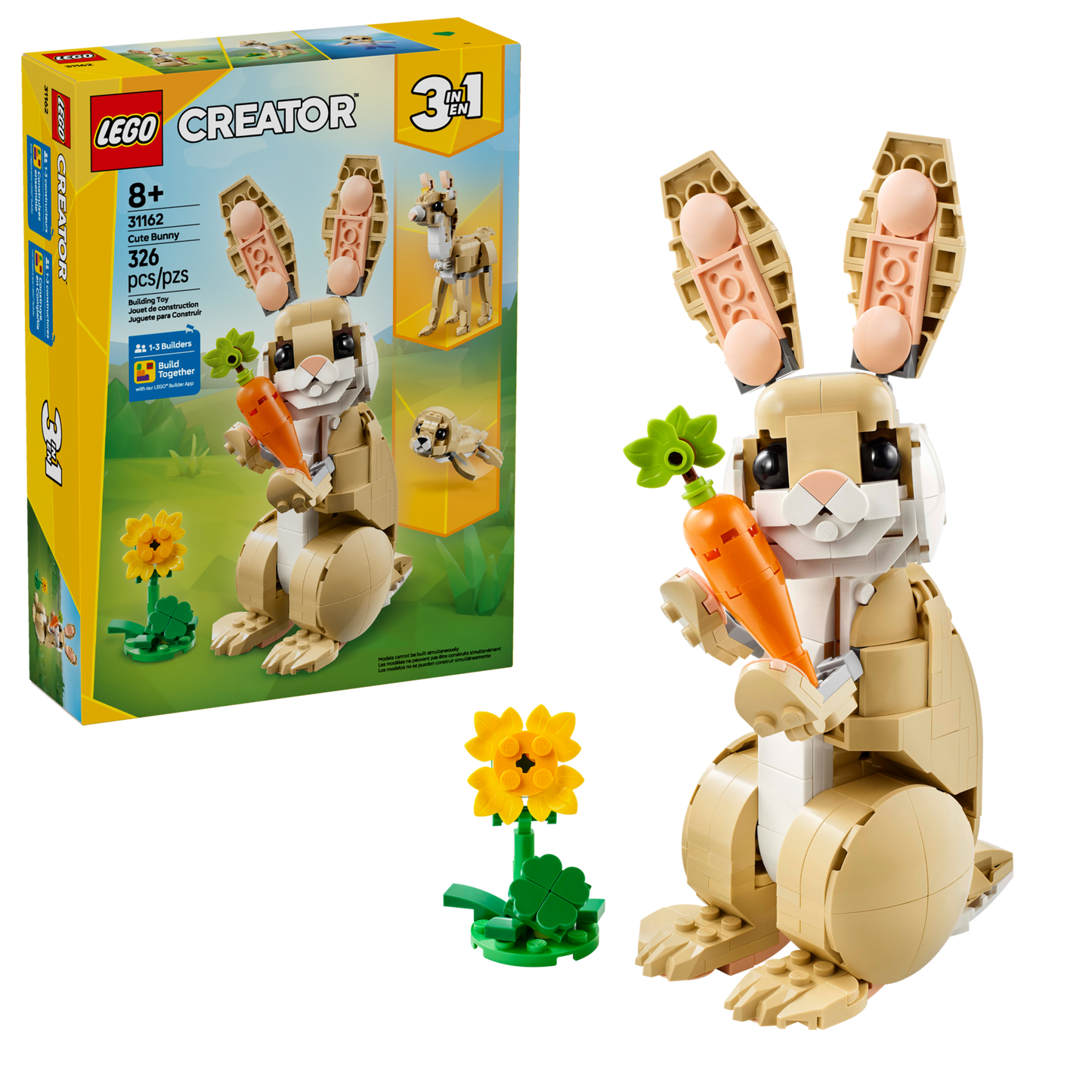 LEGO CREATOR Cute Bunny 31162