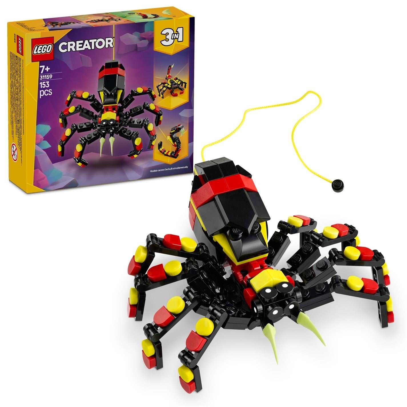 LEGO CREATOR Wild Animals Surprising Spider 31159