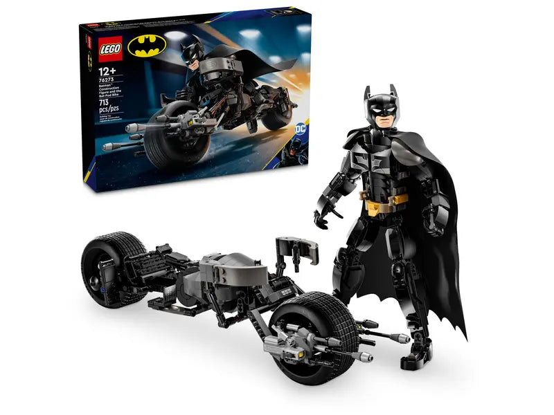 LEGO DC - Figiúr Tógála Batman &amp; Rothar Ialtóg-Pod 76273