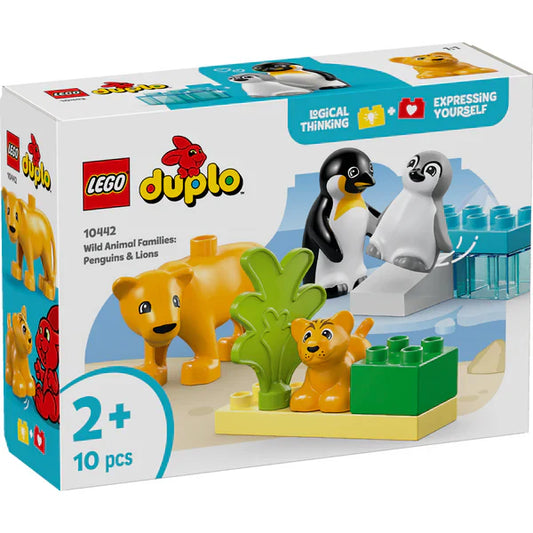 LEGO DUPLO Wild Animal Families Penguins & Lions 10442