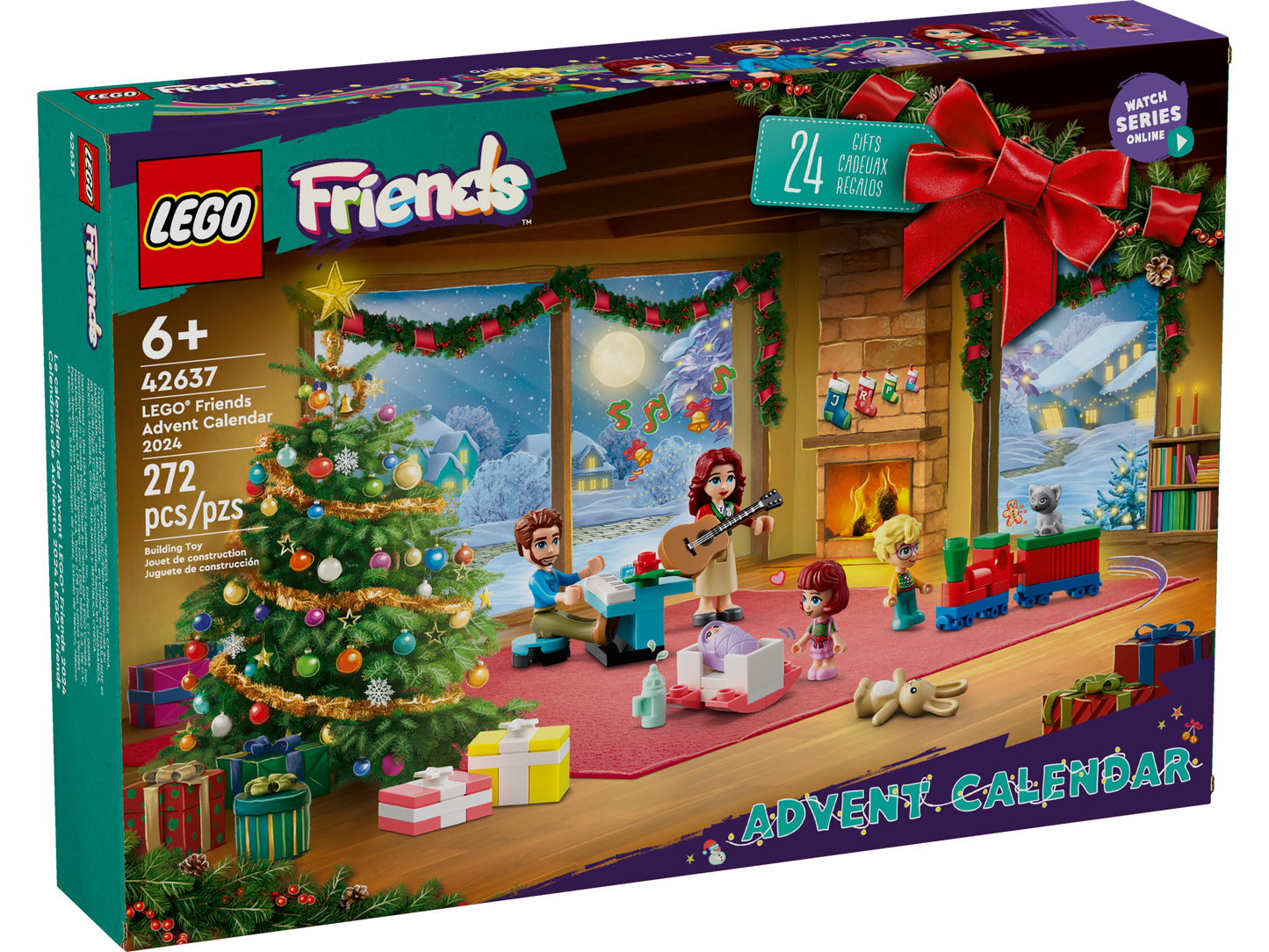 FRIENDS LEGO - Féilire Aidbhinte 2024 - 42637