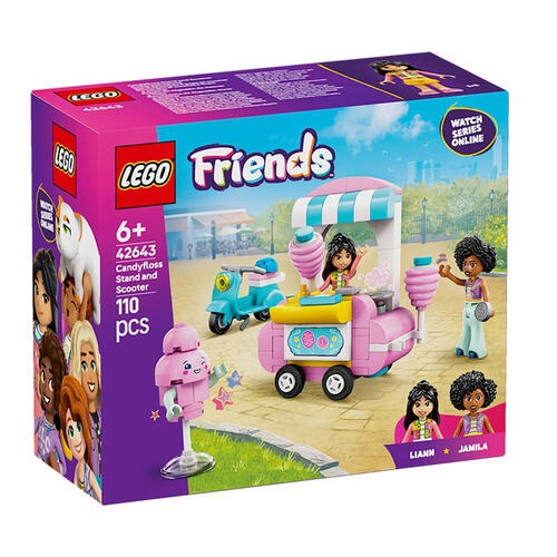 LEGO Friends Cotton Candy Stand and Scooter 42643