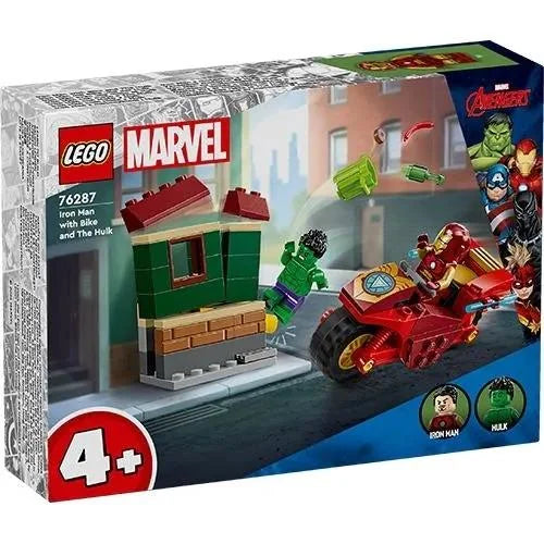 LEGO MARVEL - Iron Man with Bike and The Hulk