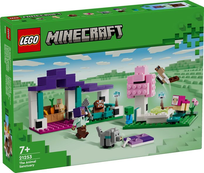 LEGO Minecraft An Tearmann Ainmhithe 21253 