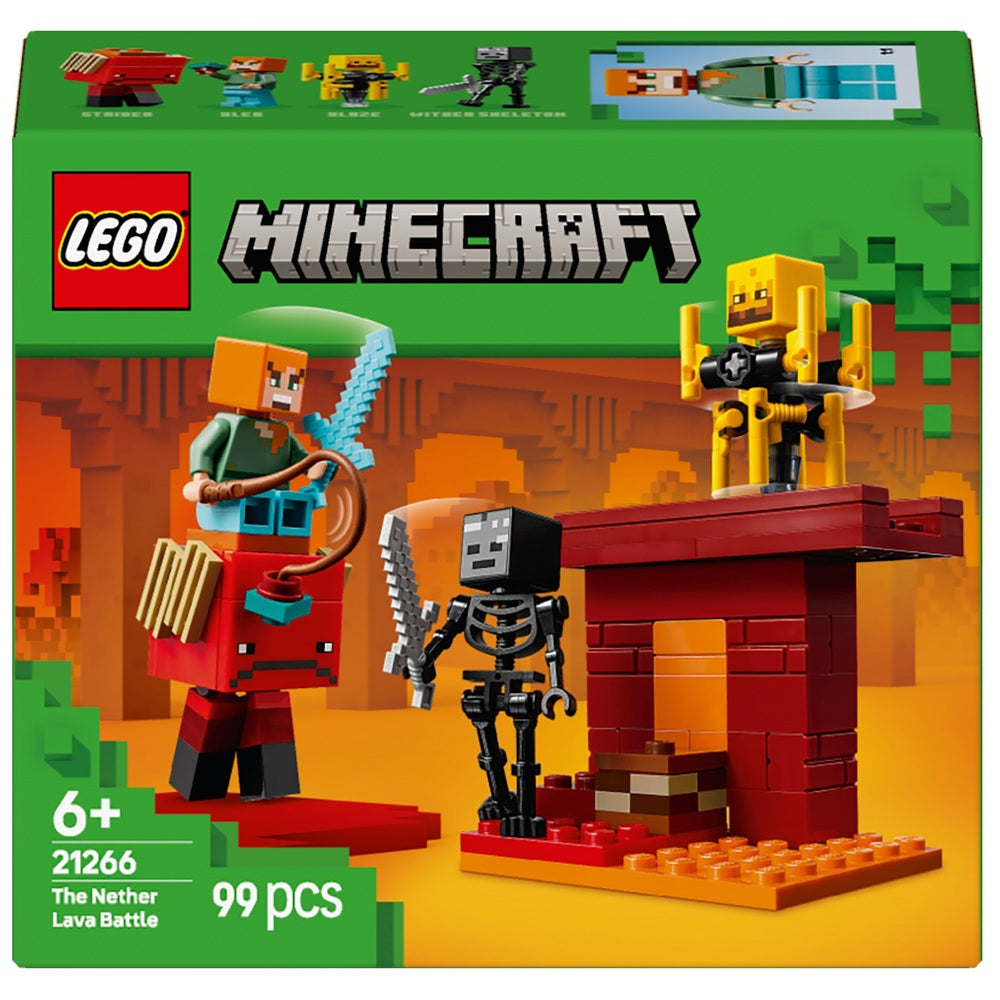 LEGO MINECRAFT The Nether Lava Battle 21266