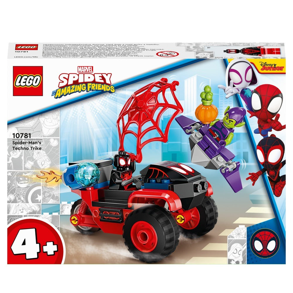 LEGO Marvel Miles Morales Spider-Man Techno Trike Set