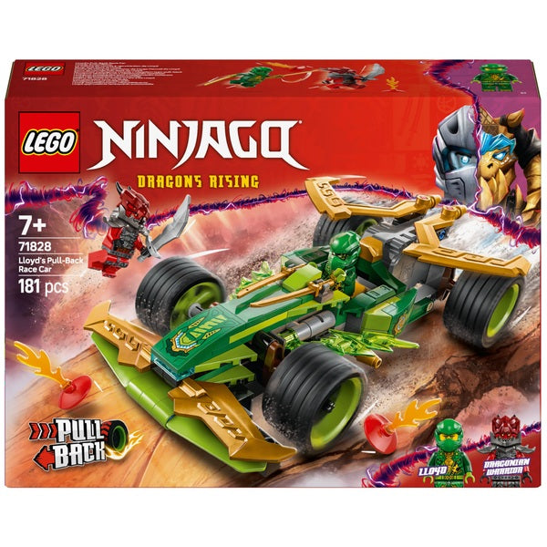 LEGO NINJAGO Lloyd's Pull-Back Race Car 71828