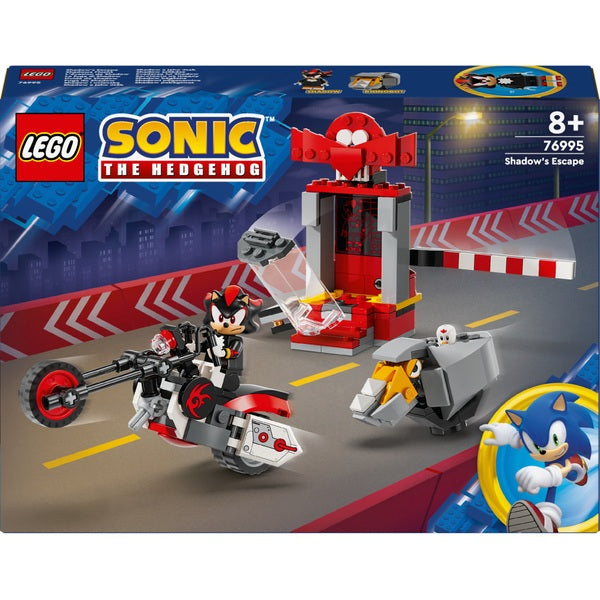 Íosluchtaigh cluiche LEGO sonic Scáth an Hedgehog Escape 76995 