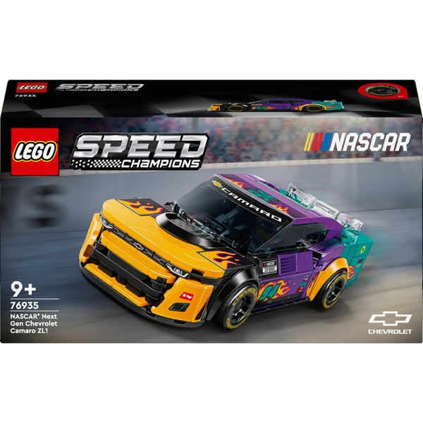 Seaimpíní Luas LEGO - NASCAR An Chéad Ghinealach Eile Chevrolet ZL1 76935